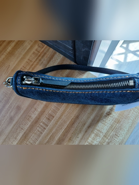 Marc Jacobs NWT Denim Wristlet/Pouchette - Picture 7 of 8